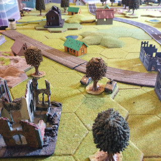 Battle Report 2 Initial Deployment  solo.play and the Fog of War The Mercian perspective