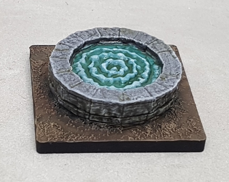 Finished: The well