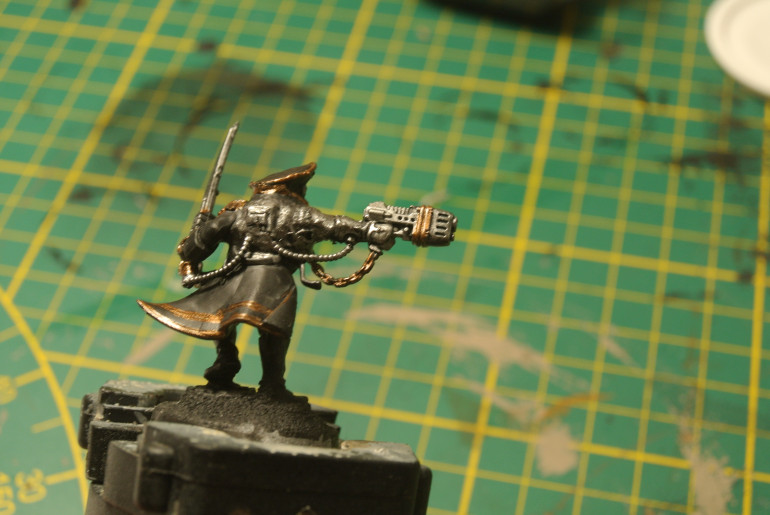 Laying down the metal basecoats