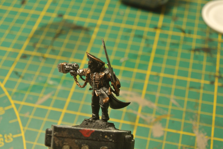 Laying down the metal basecoats