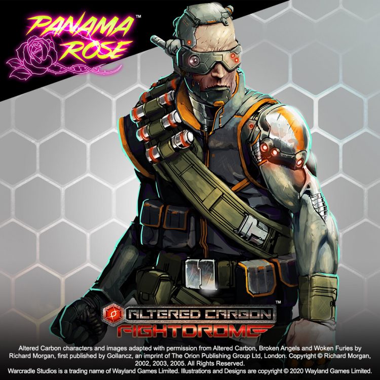 Warcradle Announce Altered Carbon Fightdrome Card Game OnTableTop