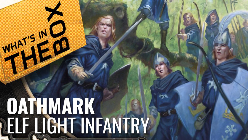 Unboxing - Oathmark: Elf Light Infantry | Osprey Games