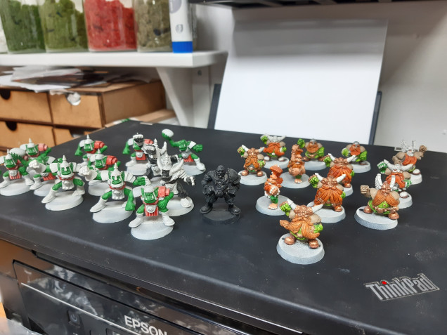 Orc and dwarf teams started many years ago to finish up and the mighty Zug needs some love.