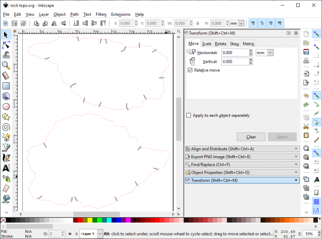 Creating a representation