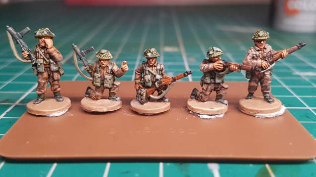 Started Painting the 15mm British Troops