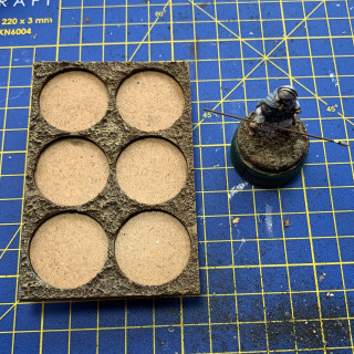 Milites Group Two - painting the bases