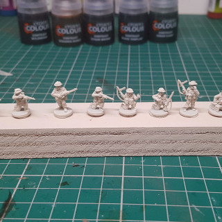 Started Painting the 15mm British Troops