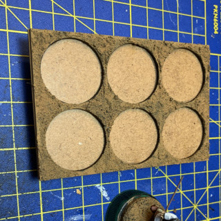 Milites Group Two - painting the bases