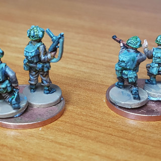 Started Painting the 15mm British Troops