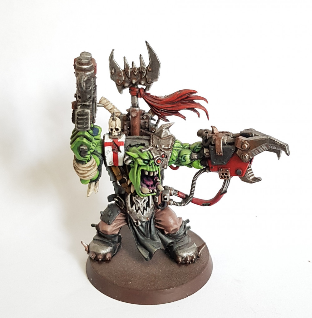 Warhammer 40k - Orks Assault on Black Reach - PAINTED - Ork Boyz - single  unit