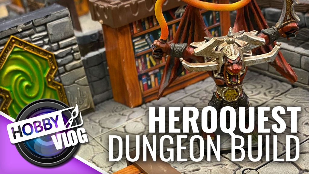 We Built An Epic HeroQuest Board Using Dungeons & Lasers Terrain! –  OnTableTop – Home of Beasts of War