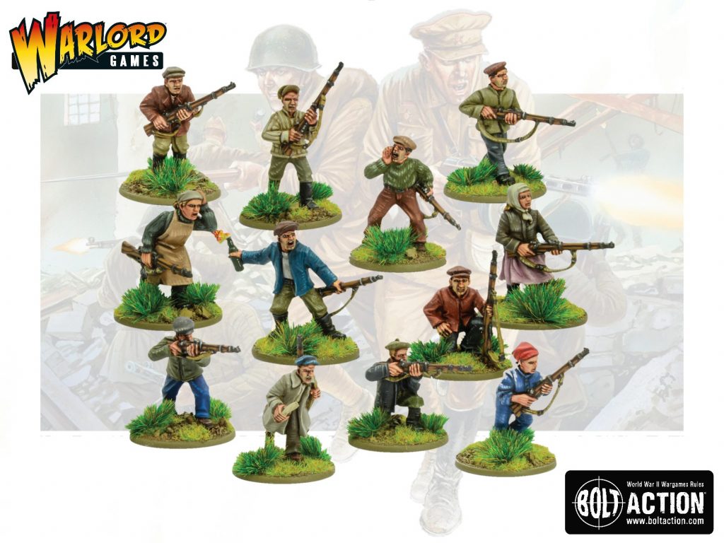 The Soviet People's Militia Squad - Bolt Action