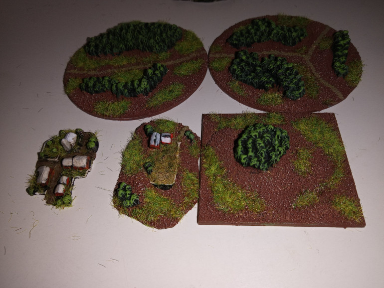 The Tree's are on 60mm Bases