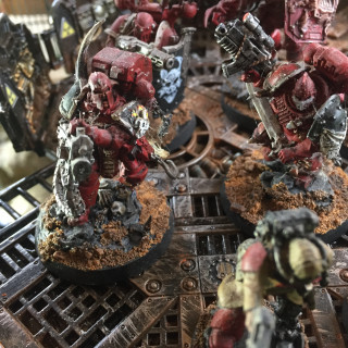 The Display Board nears the finish as Word Bearers Arrive...