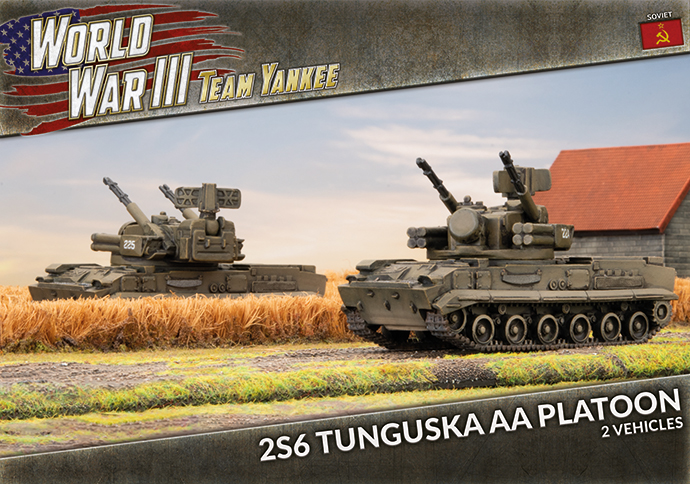 2S6 Tunguska AA Platoon - World War III Team Yankee