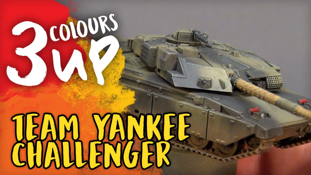 Challenger Tank Miniature Painting Tutorial | Team Yankee