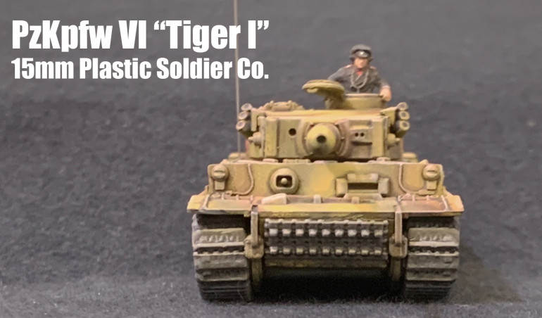 Achtung!  Tiger!  All my Soviet and British and American tank minis suddenly feel less comfortable.