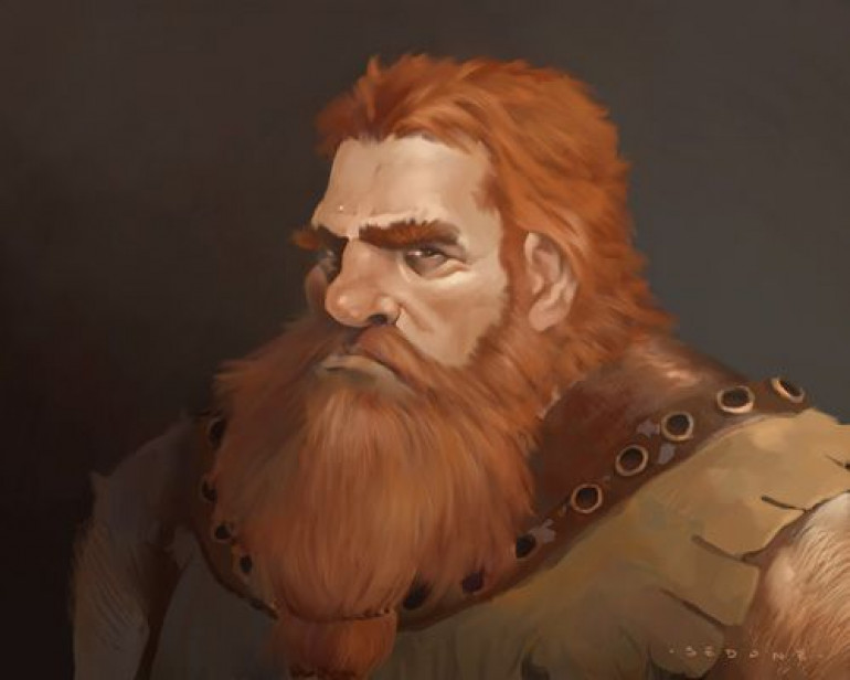 A dwarf named Gundren Rockseeker is looking for help.
