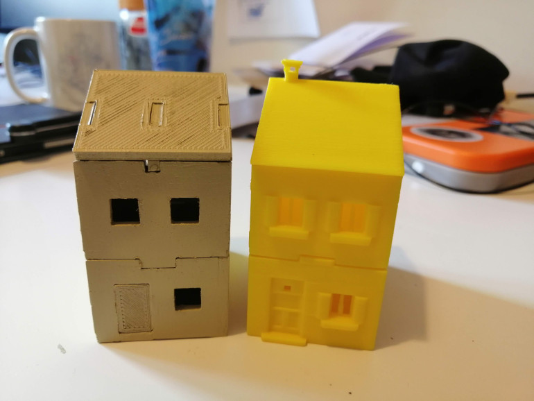 Flat pack vs FreeCad design