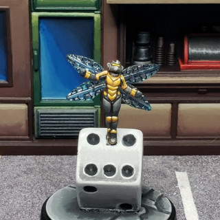 Wasp ready to go. The conversion with the dice was really fun to do.