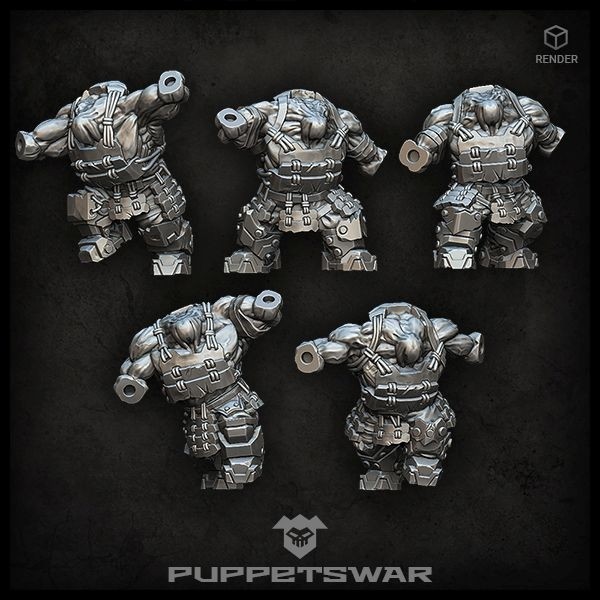 Bushi Orc Bodies - Puppets War