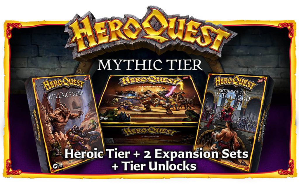 HeroQuest Mythic Tier - Avalon Hill