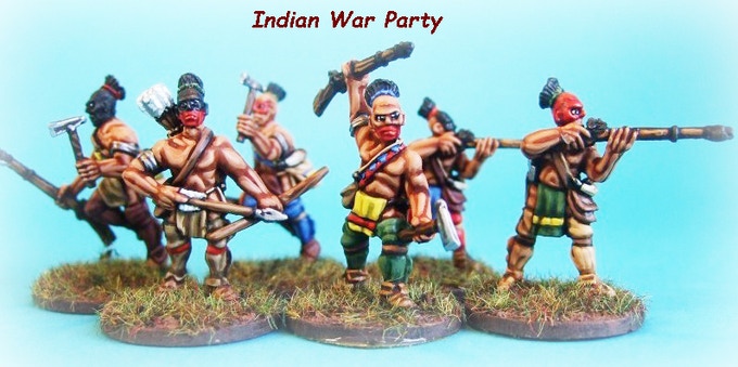 Indian War Party - AW Miniatures