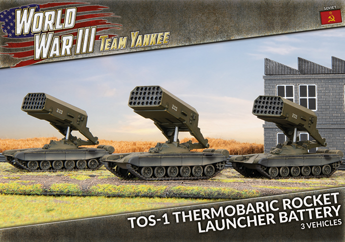 TOS-1 Thermobaric Rocket Launcher Battery - World War III Team Yankee
