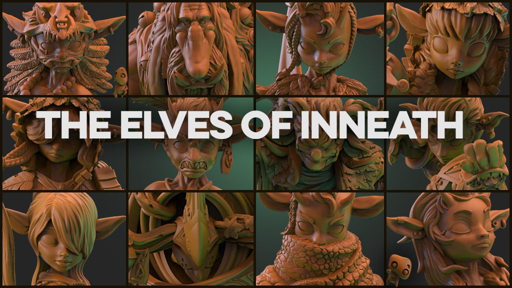 The Elves Of Inneath Miniatures - Durgin Paint Forge