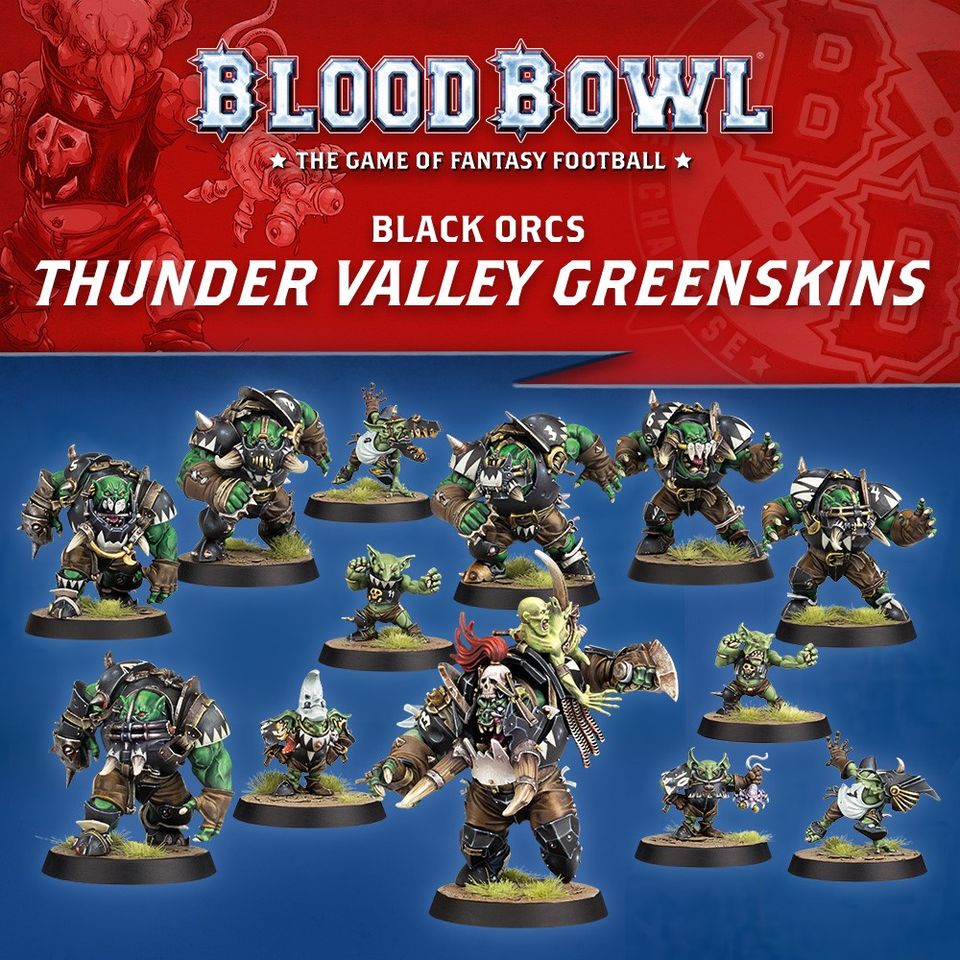 Thunder Valley Greenskins - Blood Bowl