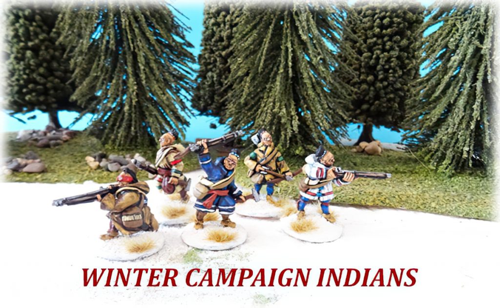 Winter Campaign Indians - AW Miniatures
