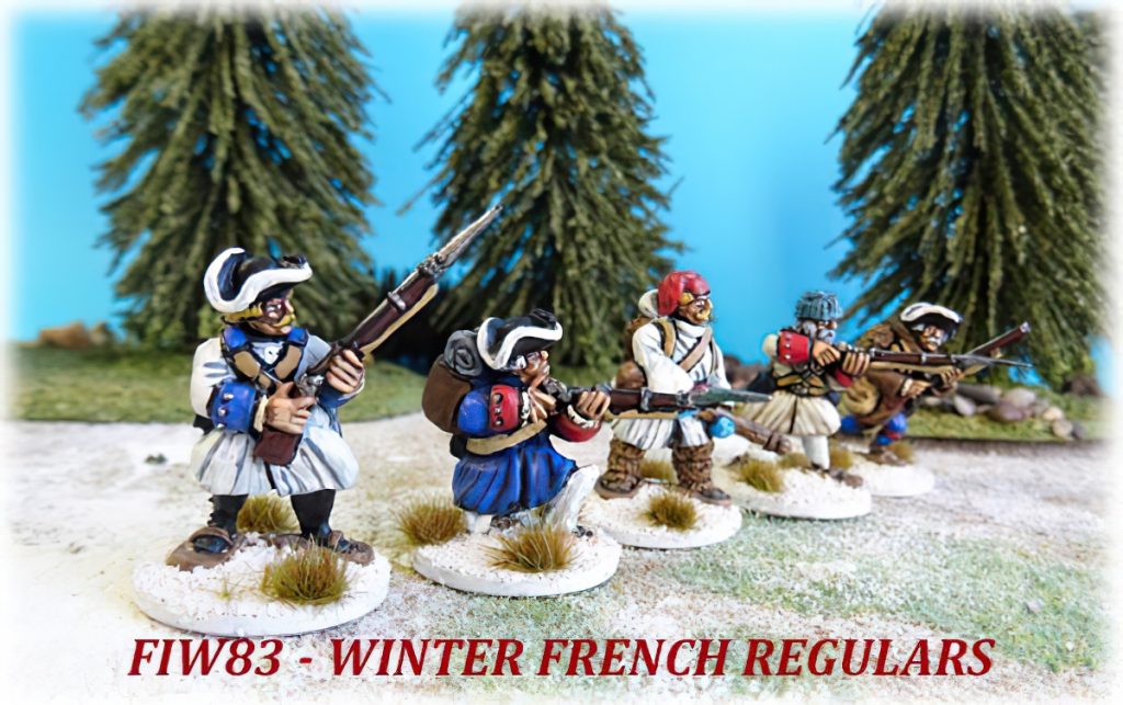 Winter French Regulars - AW Miniatures