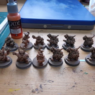 Dwarfs getting finished