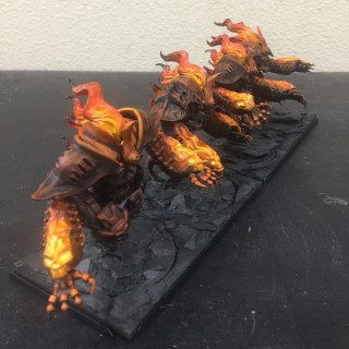 Speed paint fire units