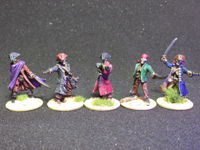 Undead Pirates, Batch 1