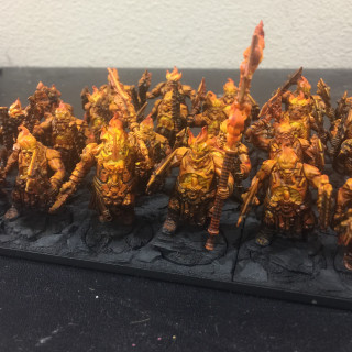 Speed paint fire units