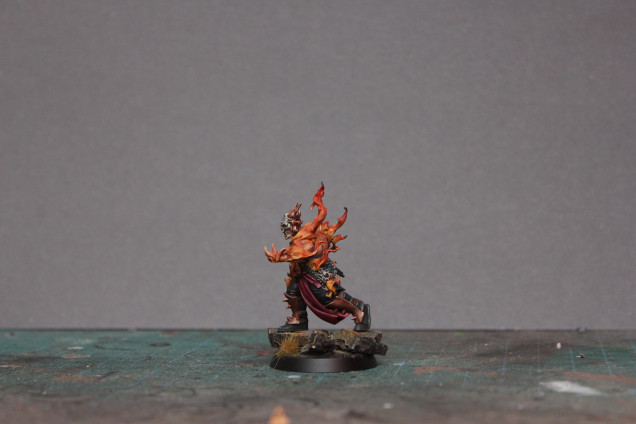 Immolator with base.