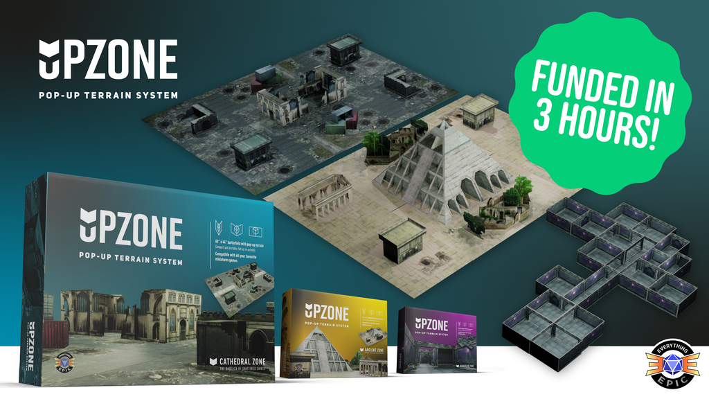 Upzone Upzone – The Pop Up Wargaming & RPG Terrain System – OnTableTop – Home ...