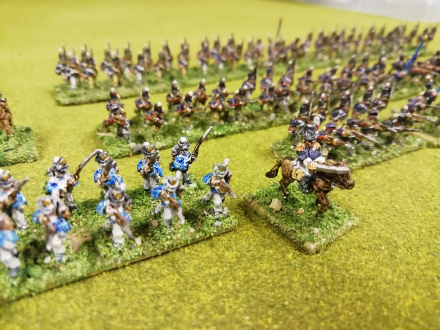 This month ive Been working on some Dutch and Belgium troops for the allies breaking up the usual redcoats