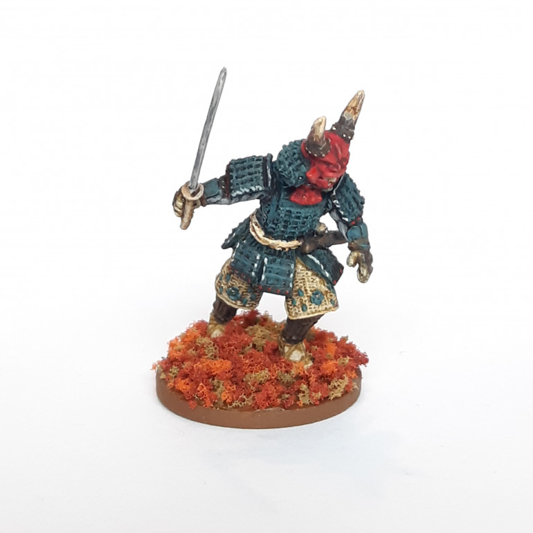 Katana Armed Samurai
