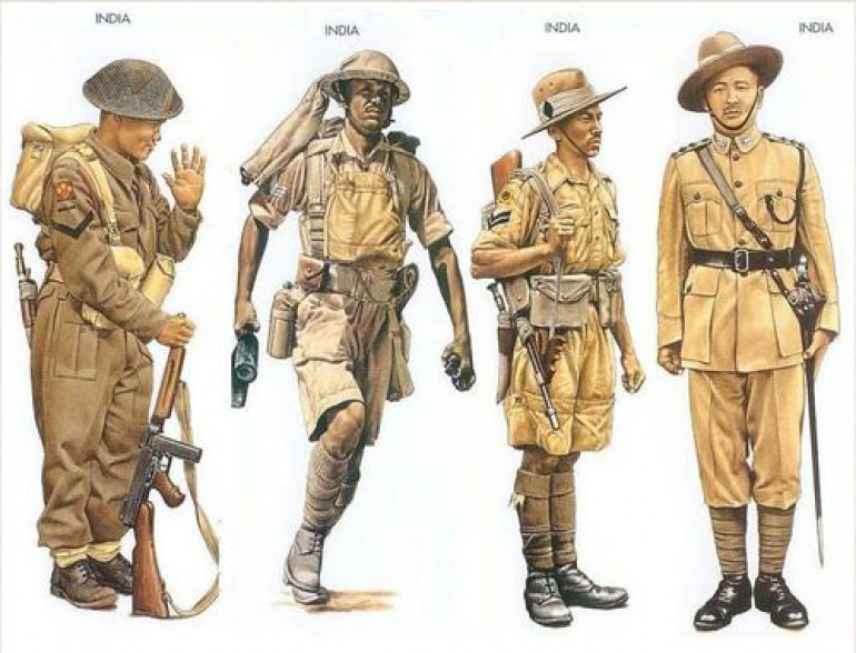 Paint scheme research: 8th army uniforms