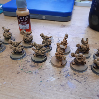 Dwarfs getting finished