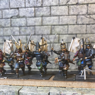 Finished Baba’s 10man Samurai unit