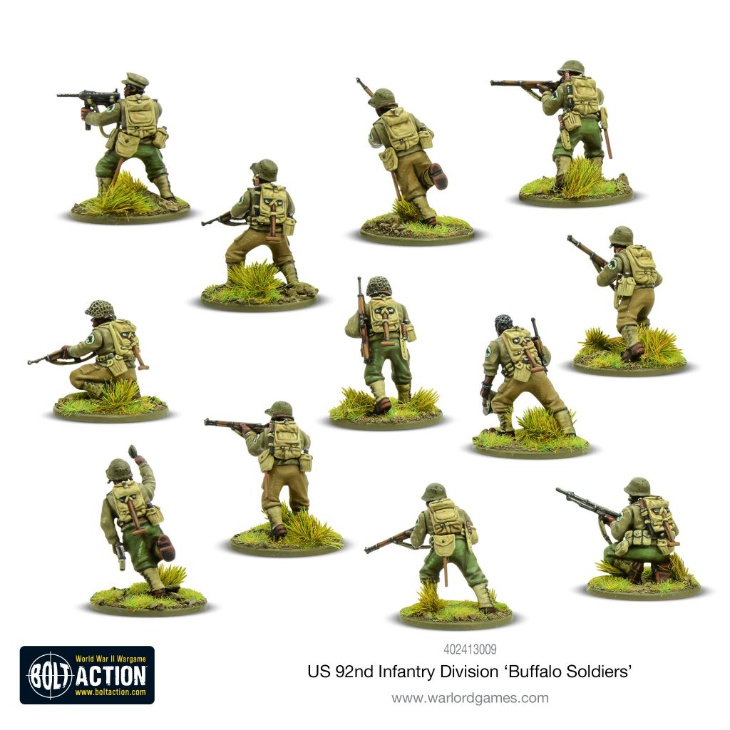 92nd Infantry Division Buffalo Soldiers (Rear) - Bolt Action