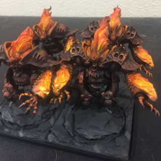 Speed paint fire units