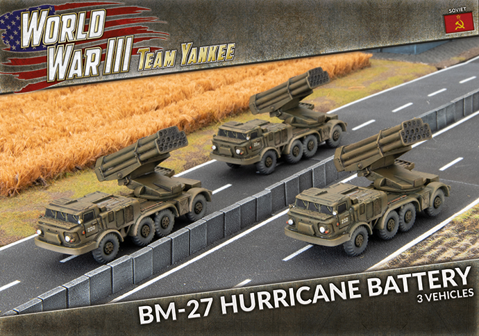 BM-27 Hurricane Battery - Team Yankee
