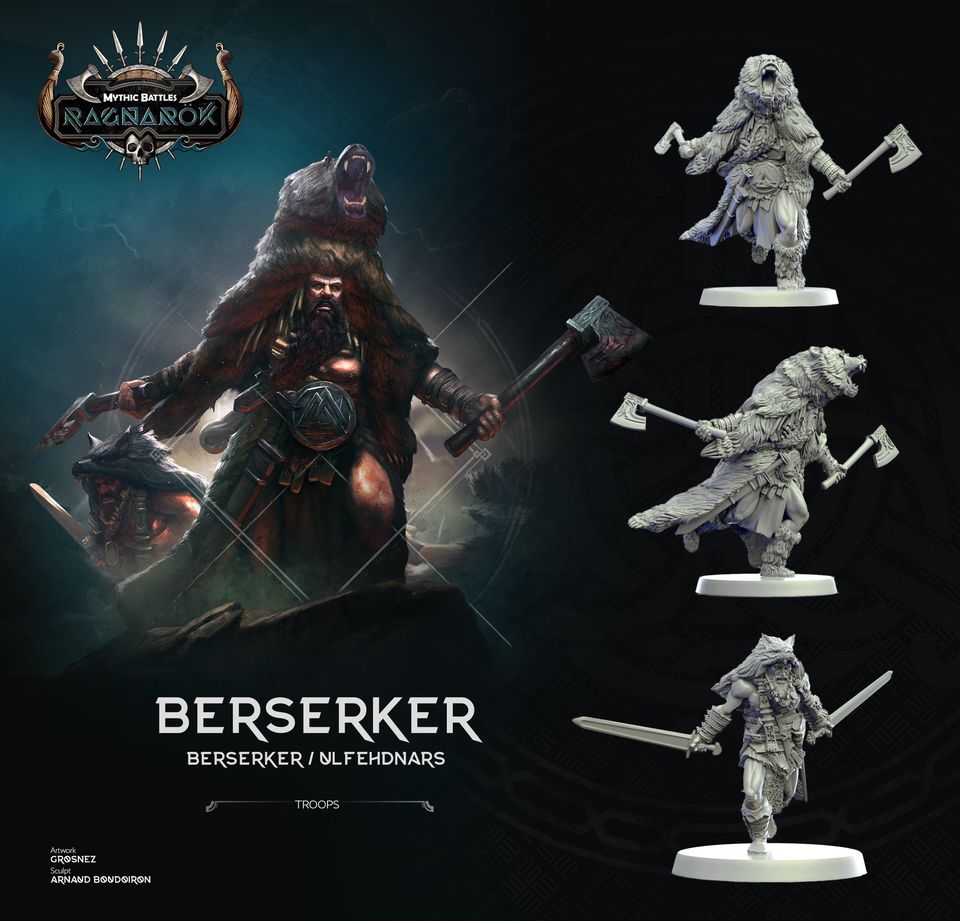 Berserker Art - Mythic Battles Ragnarok