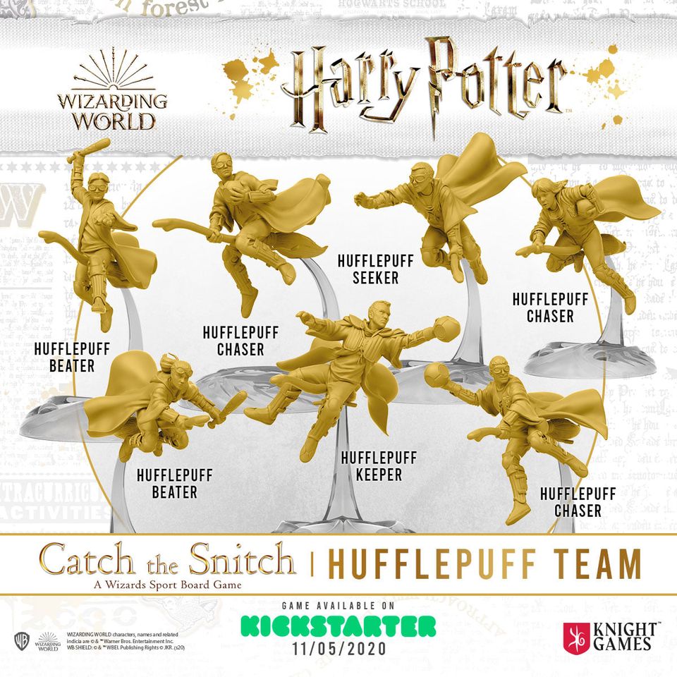 Hufflepuff Team - Knight Models