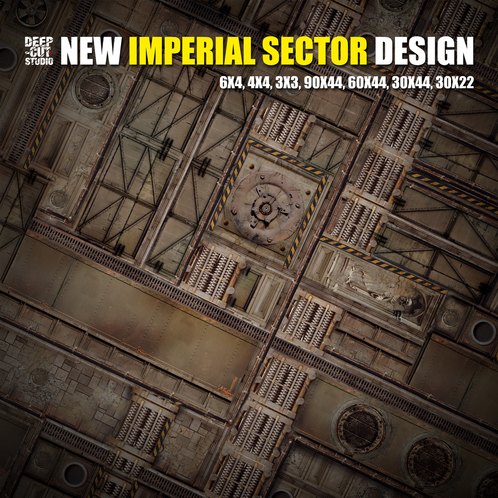 Imperial Sector Mat - Deep Cut Studio