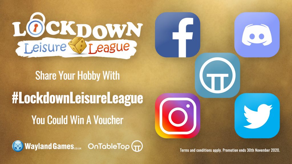 Lockdown Leisure League Social Icons